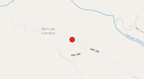 Mapa de Nossa Senhora de Lourdes