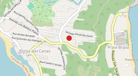 Mapa de Ponta das Canas