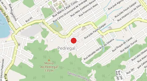 Mapa de Pedregal