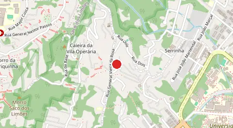 Mapa de Alto do Caieira