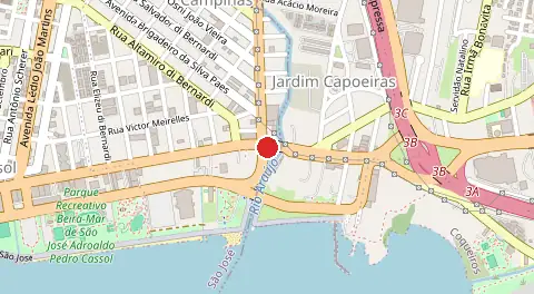 Mapa de Campinas