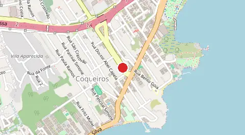 Mapa de Coqueiros