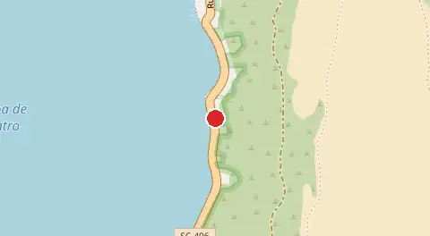Mapa de Lagoa da Conceição