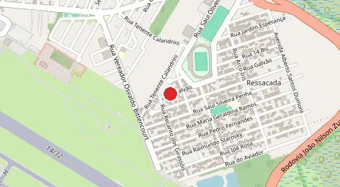 Mapa de Ressacada