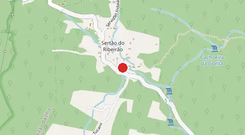 Mapa de Sertao do Ribeirão
