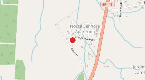 Mapa de Nossa Senhora Aparecida