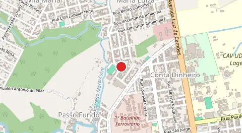 Mapa de Passo Fundo