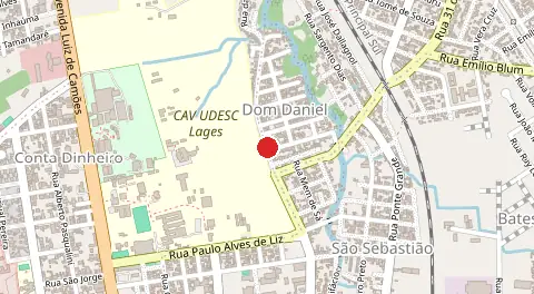 Mapa de Dom Daniel