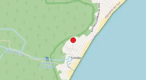 Mapa de Pântano do Sul