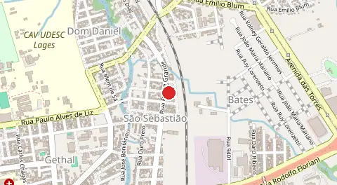 Mapa de São Sebastião