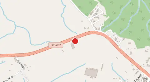 Mapa de Caroba