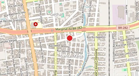 Mapa de Santa Maria