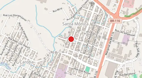 Mapa de Santa Mônica