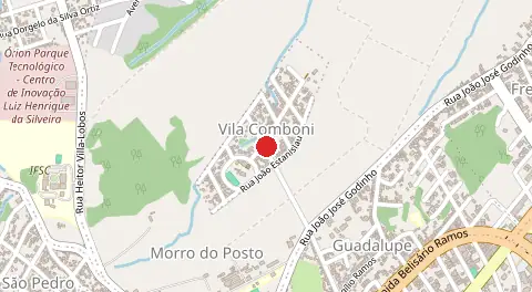 Mapa de Vila Comboni