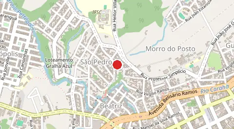 Mapa de São Pedro
