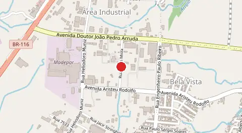Mapa de Area Industrial