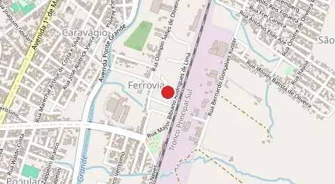 Mapa de Ferrovia