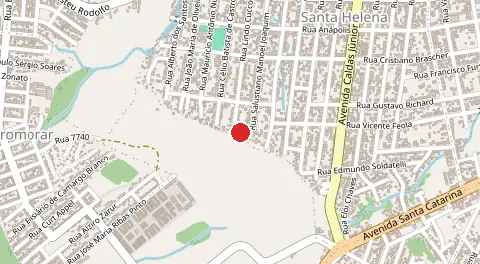 Mapa de Santa Helena