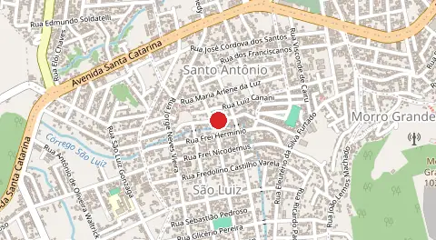 Mapa de Santo Antônio