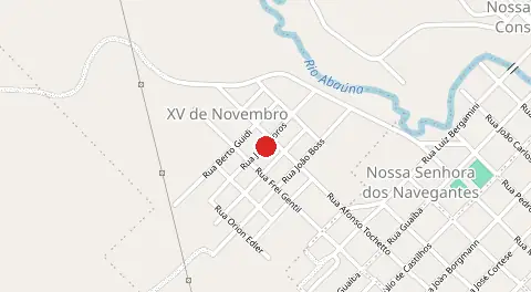 Mapa de Xv de Novembro