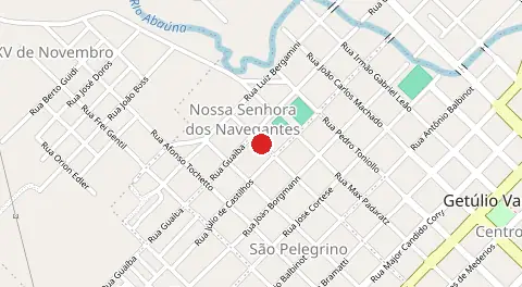 Mapa de São Pelegrino