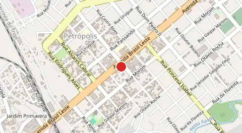 Mapa de Petropolis Entre Rios