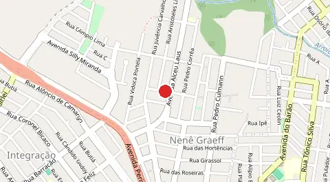 Mapa de Loteamento Nene Graeff