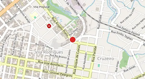 Mapa de Rua Ângelo Preto