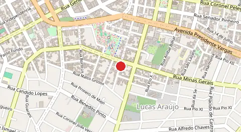 Mapa de Vila Lucas Araujo