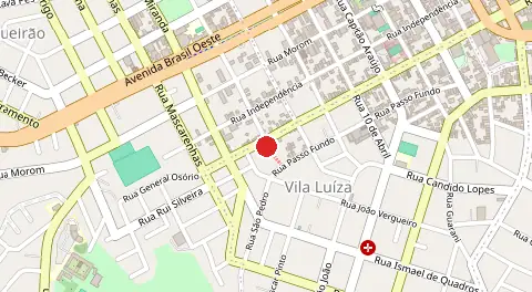 Mapa de Vila Luiza