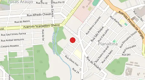 Mapa de Planaltina