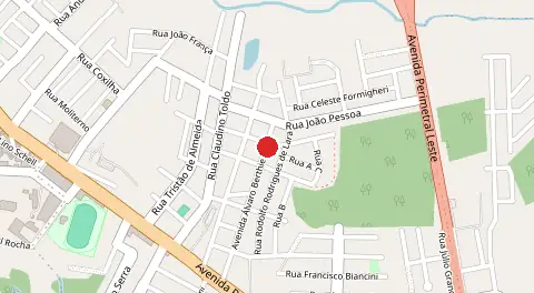 Mapa de Copacabana