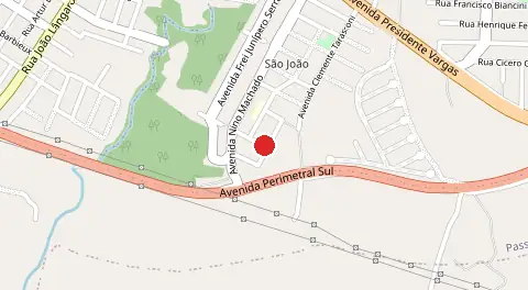 Mapa de Loteamento Santo Antônio