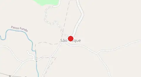 Mapa de Distrito de São Roque