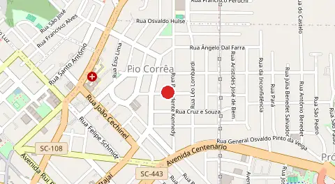 Mapa de Pio Correa