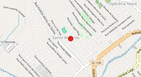 Mapa de Santo Antônio
