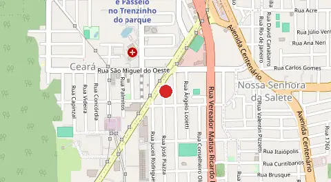 Mapa de Jardim Maristela