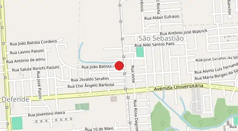 Mapa de São Sebastião