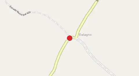 Mapa de Dallagno