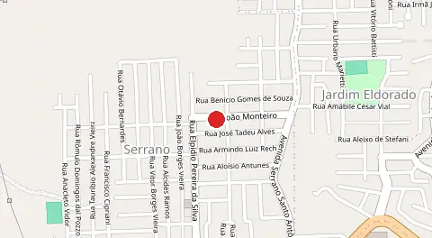 Mapa de Serrano