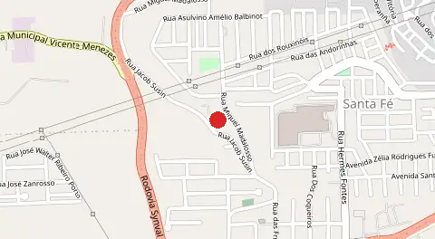 Mapa de Santo Antônio