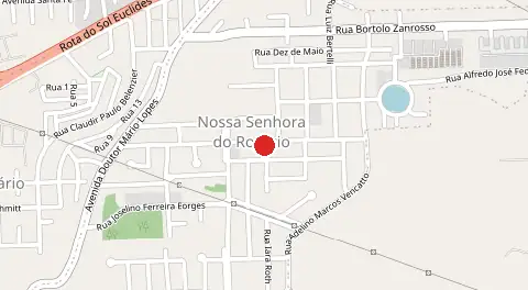 Mapa de Nossa Senhora do Rosario