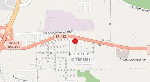 Mapa de Jardim das Hortencias