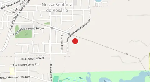 Mapa de Nossa S do Rosario