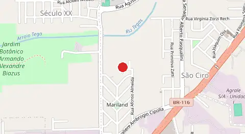 Mapa de Mariland