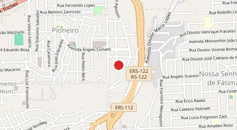 Mapa de Pioneiro