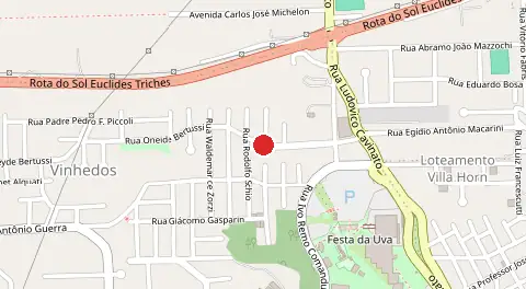 Mapa de Vinhedos