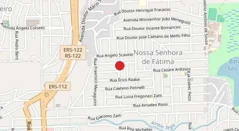 Mapa de Nossa Senhora de Fatima