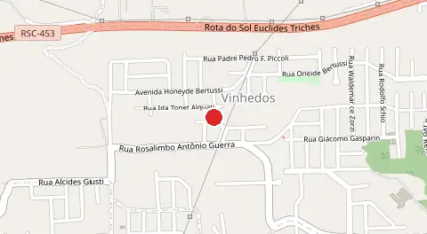 Mapa de Nossa Senhora da Saúde