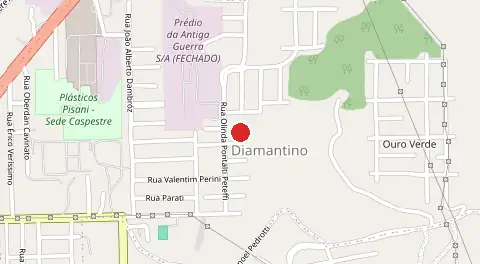 Mapa de Diamantino